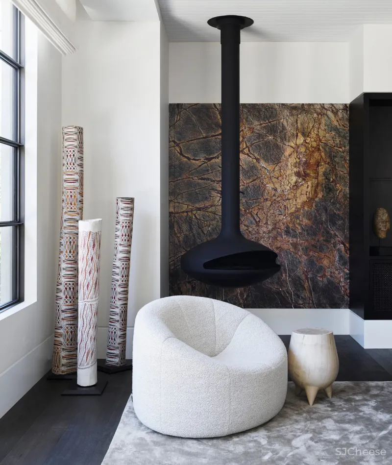 海滨别墅改造,传统与现代的色彩碰撞!