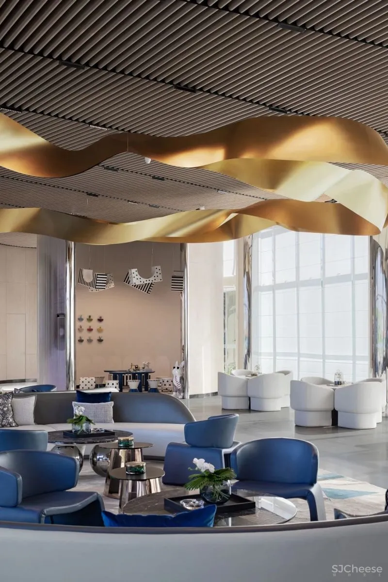 生活感与未来感爆棚的售楼处|AOD设计