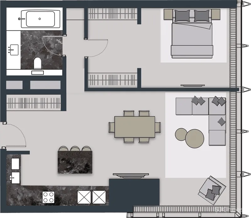 Neva Towers x莫斯科第一豪宅 HBA