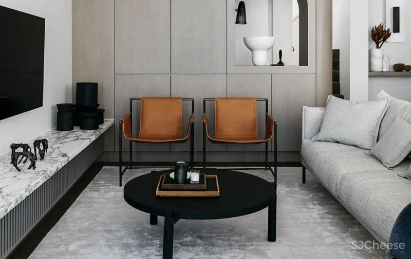 海滨别墅改造,传统与现代的色彩碰撞!