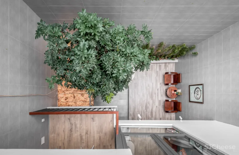 这是一座具有意义的三层住宅，它成为疫情下的一道光，照亮了整个家庭