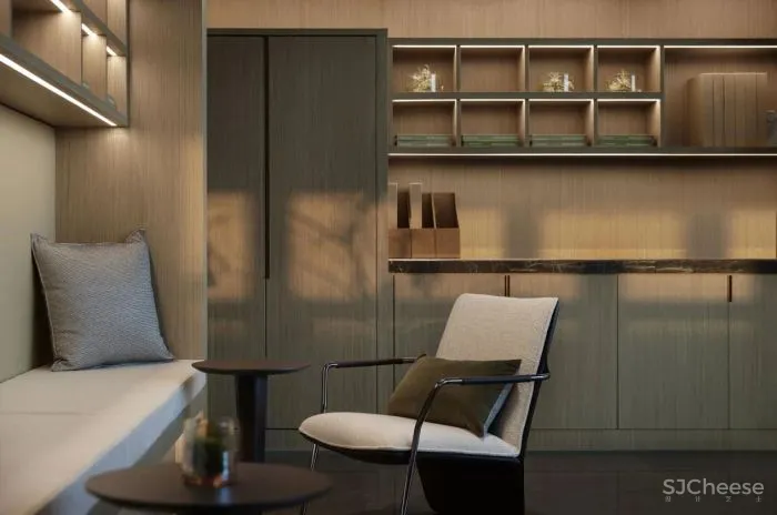 木质 肌理漆,描绘生活与办公的本真 观致设计