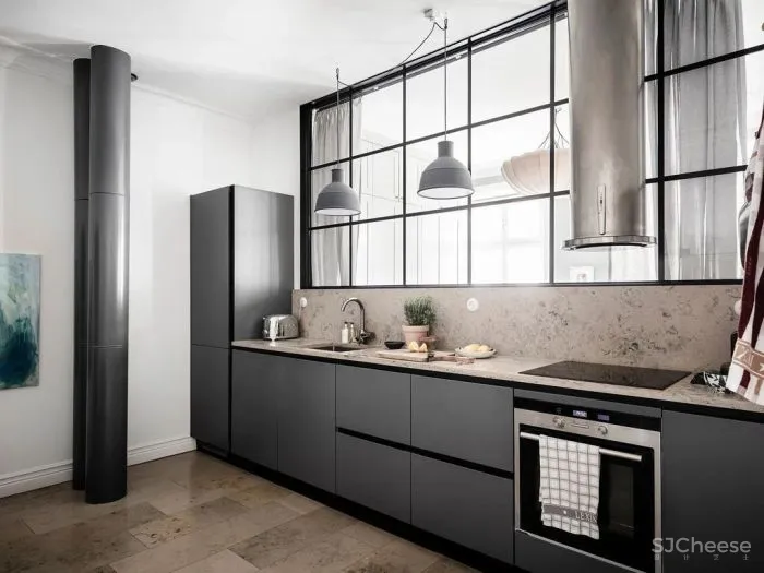 装修 灵感|瑞典普通民宅,垃圾户型也能清爽美貌!