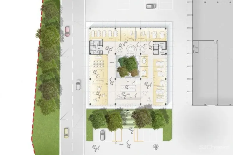 新作 简约绿色, 低碳办公 Iperceramica新办公总部 MC A建筑事务所