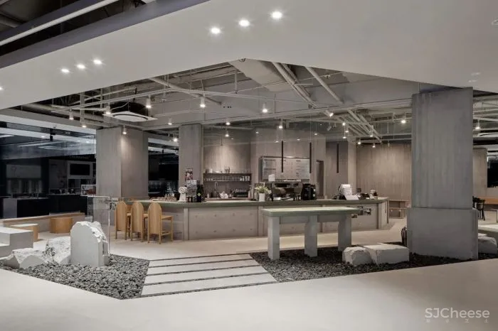 首尔Dorrell咖啡店,从滑冰文化的非正式性,趣味性中获得设计灵感