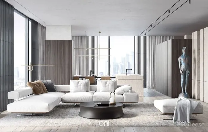 180m²优雅设计,简约迷人!