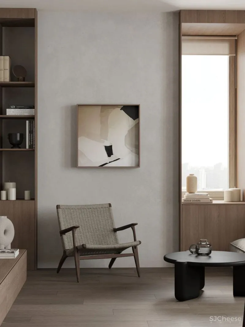 浅灰 原木,盐系简约