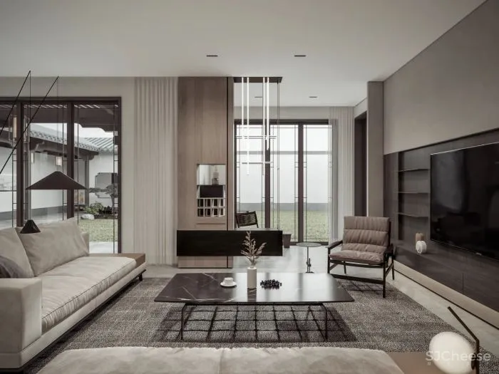 冯培莉新作 杭州「未来科技城」500m² 中式和院设计