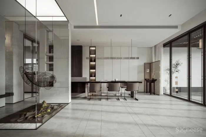 冯培莉新作 杭州「未来科技城」500m² 中式和院设计