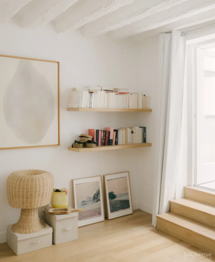 老宅不仅得到了翻新,还加入了许多屋主超爱的艺术元素