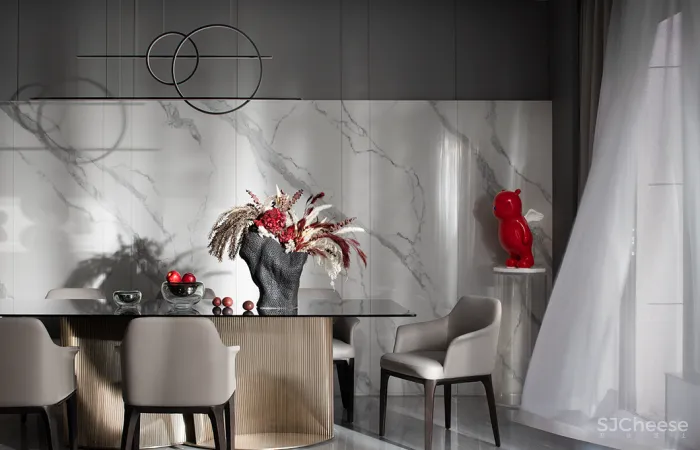 元禾大千:经典色彩搭配,红与黑的灵魂对白!