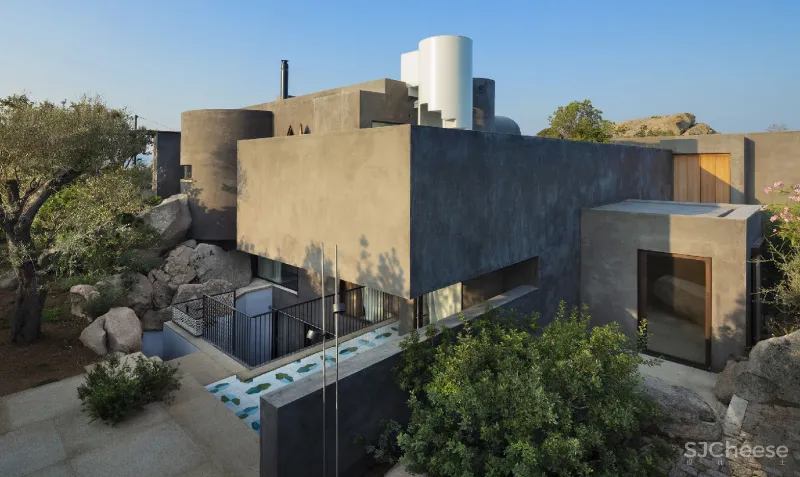 750㎡乡野别墅,与自然融为一体的设计典范