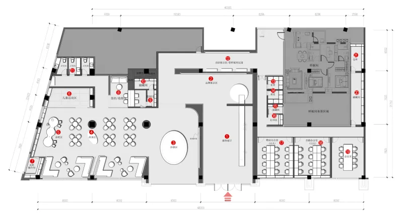 旭辉:以“色”互动的实验性体验馆 矩阵纵横