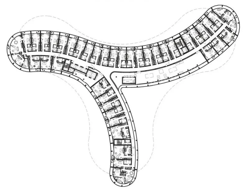 起伏沙丘中的舒展形体 RACV度假酒店 Wood Marsh