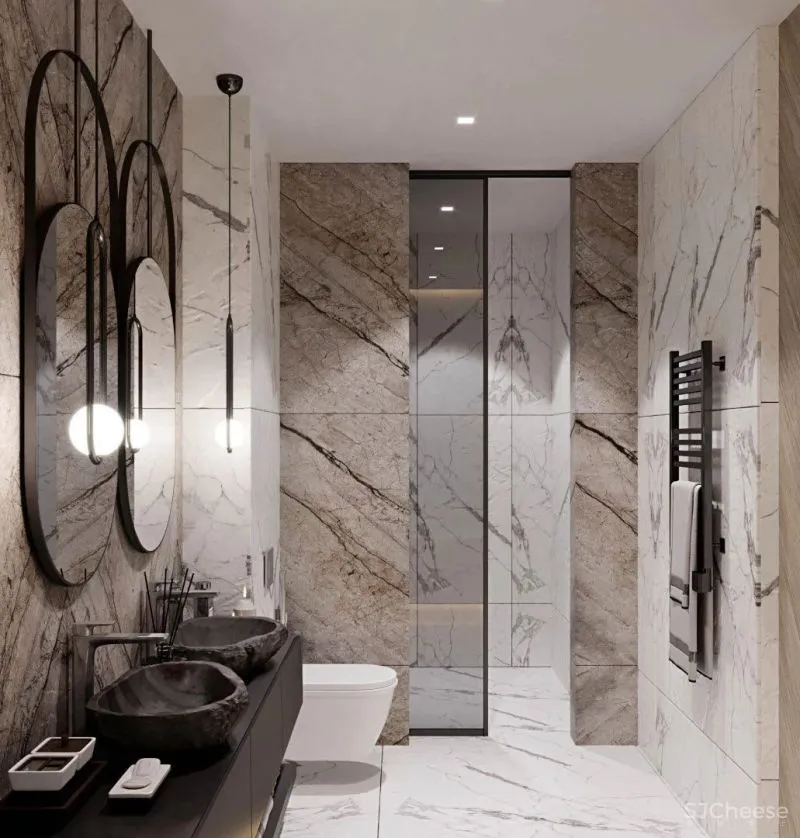 145㎡时尚现代三居室,高级与沉稳的二重奏!