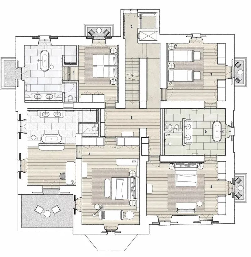 月租金100多万的豪宅长啥样?1231㎡,景色绝了!