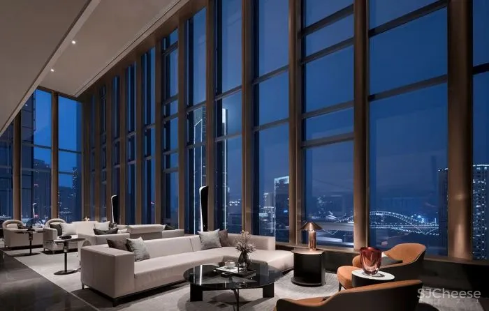 琚宾最新力作 重庆最高豪宅地标:江北嘴「国际金融中心A ONE」营销中心