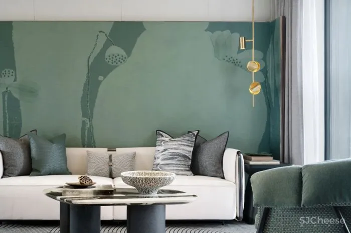 奥迅设计 · 奥妙陈设:荷塘月色 肇庆方直亚汀公馆样板间 A户型