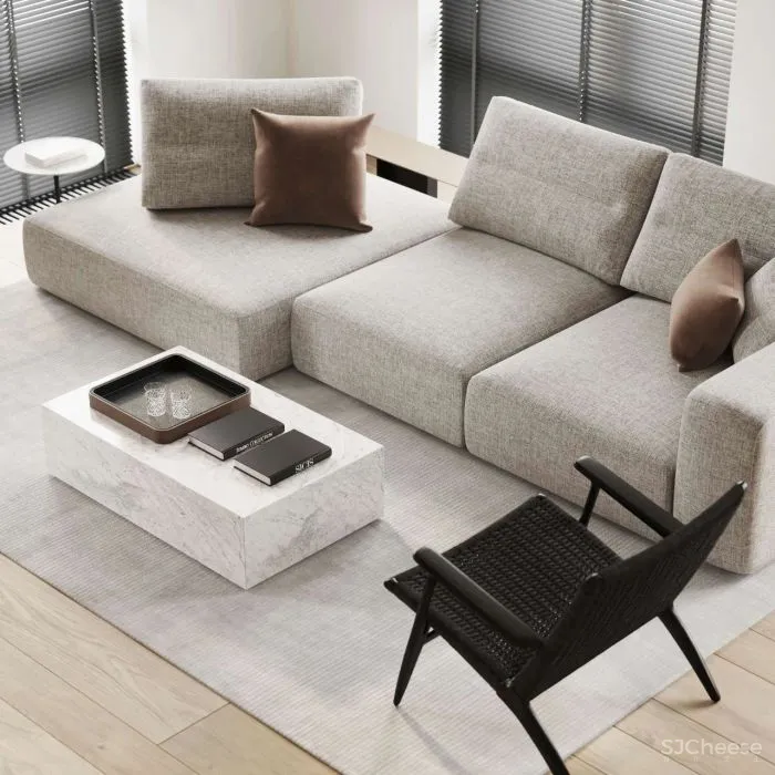 130㎡的温馨住宅,舒适的极简主义!