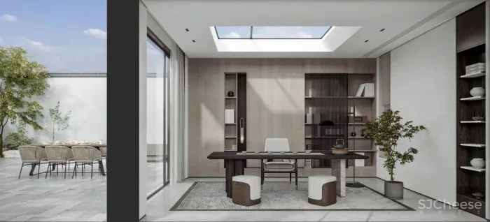 冯培莉新作 杭州「未来科技城」500m² 中式和院设计