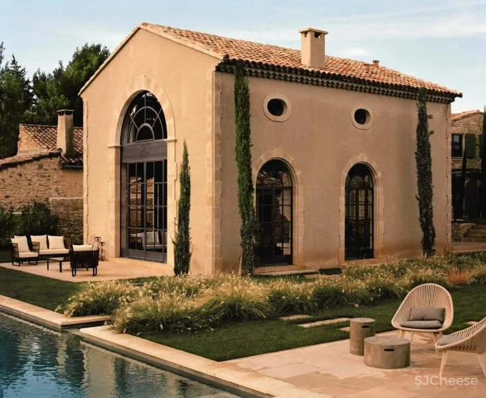 普罗旺斯百年建筑改造的精品酒店,建筑的时间感比薰衣草更迷人!