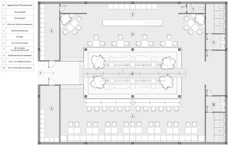 Nikita Riasov新作|体验材质的生活餐馆