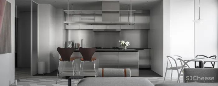 HONG DESIGNWORKS作品|极致现代简约的生活