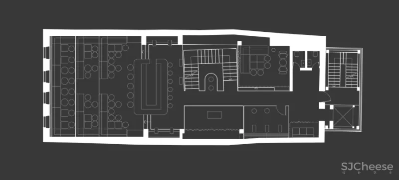 一个19世纪的6层老建筑,被改造成5个概念酒吧和餐吧,由低往高,越往上走越上头!
