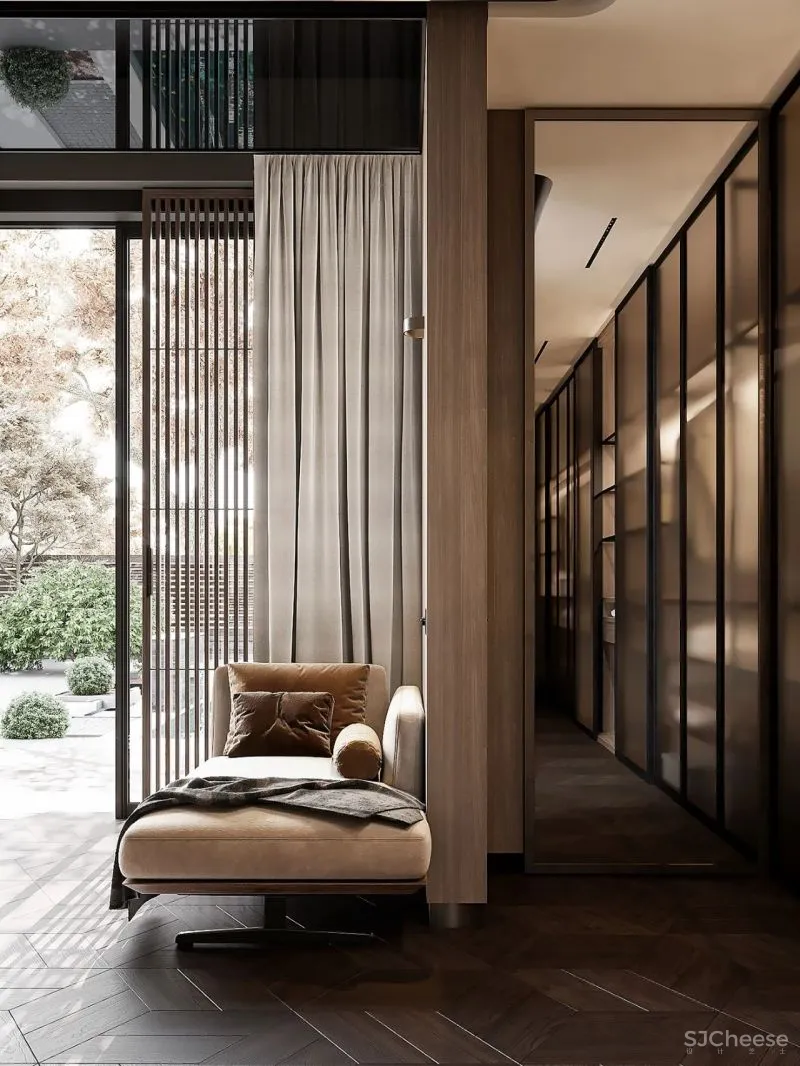 自然色彩的完美融合，优雅舒适的居住空间！