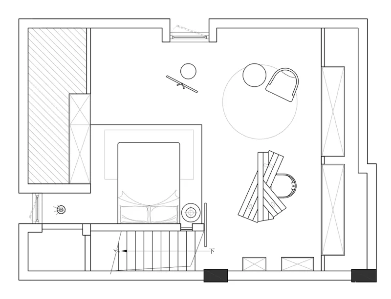 185㎡ 极简私宅,诧寂风 · 寻味生活本真!