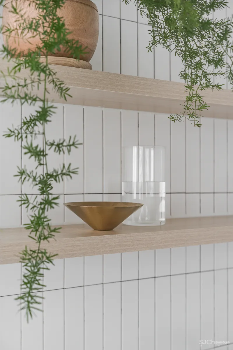 原木与白色的搭配，擦出不一样的小清新火花!