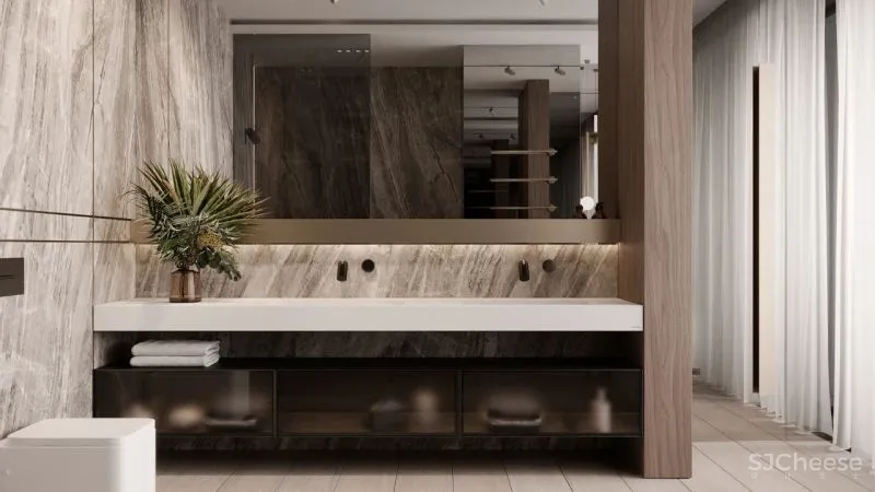 170㎡极简宁静,城市魅力