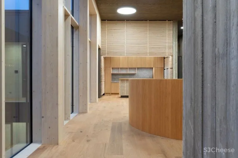 19米云杉树‘表皮’，Ziegler木材总部 Brückner - Brückner Architekten