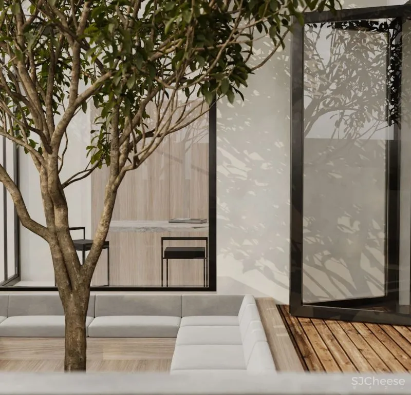 涵瑜设计 自然与住宅共生 与风景不期而遇