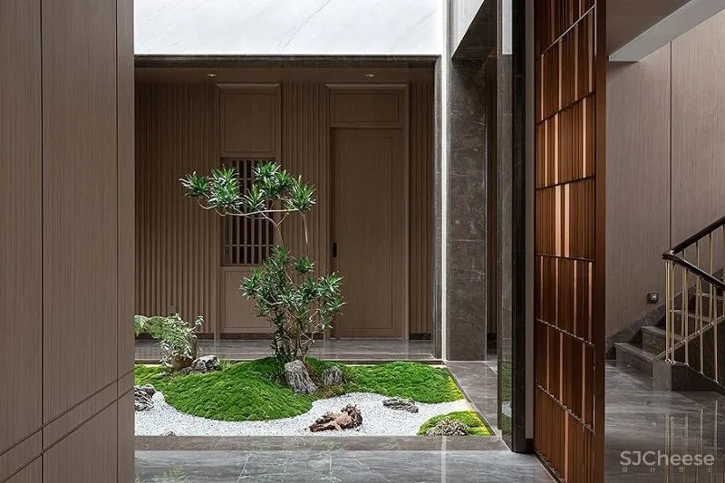 尚层设计:750㎡杭州别墅,人文山水的居住逸境