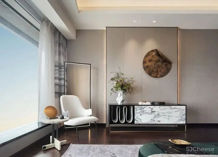 AN AURA设计|「出界 X 入格 」城市中心环幕公寓