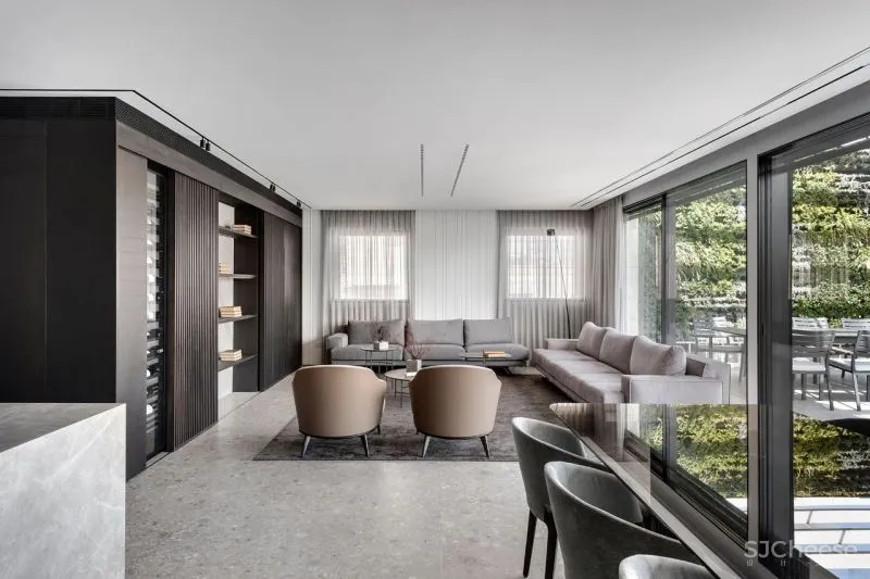 215㎡极简大平层，大美！