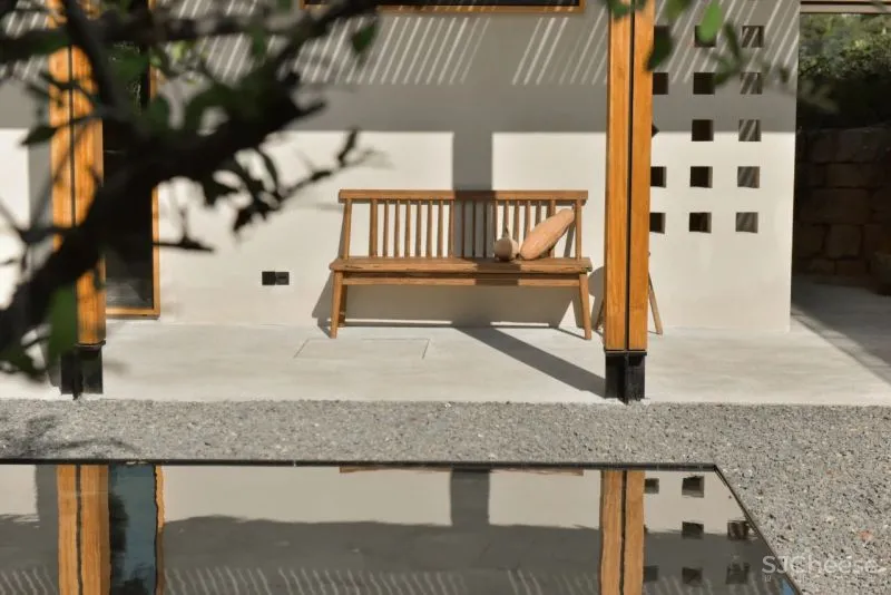 稻田里的家 园中有屋,屋中有院