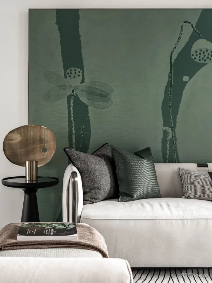 奥迅设计 · 奥妙陈设:荷塘月色 肇庆方直亚汀公馆样板间 A户型