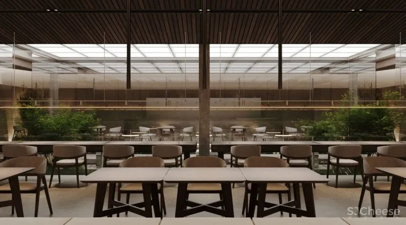 Nikita Riasov新作|体验材质的生活餐馆