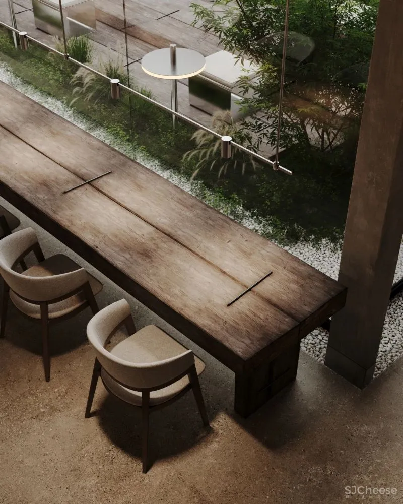 Nikita Riasov新作|体验材质的生活餐馆