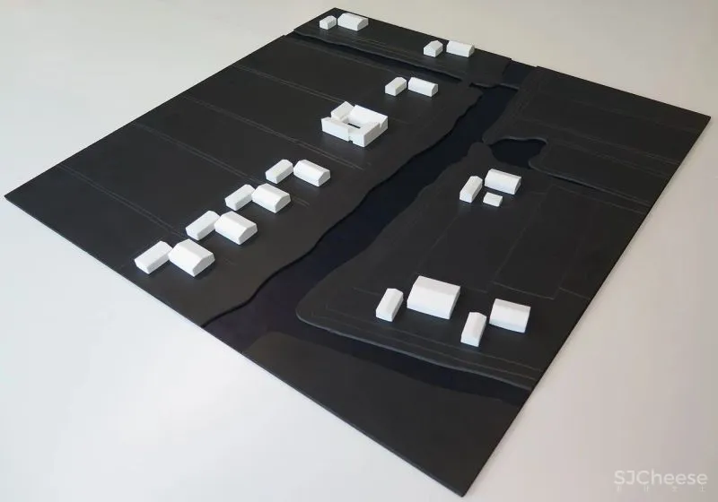 稻田里的家 园中有屋,屋中有院