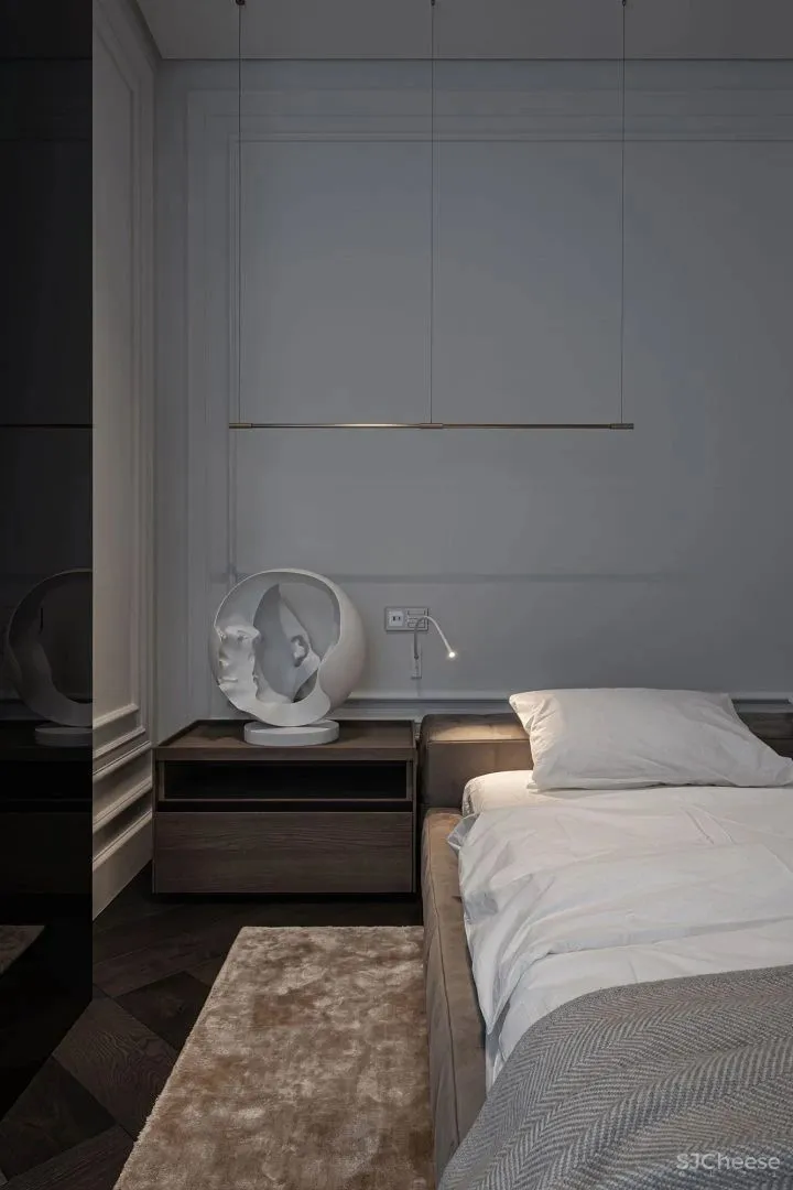 YODEZEEN新作 127㎡现代轻奢,帅气!