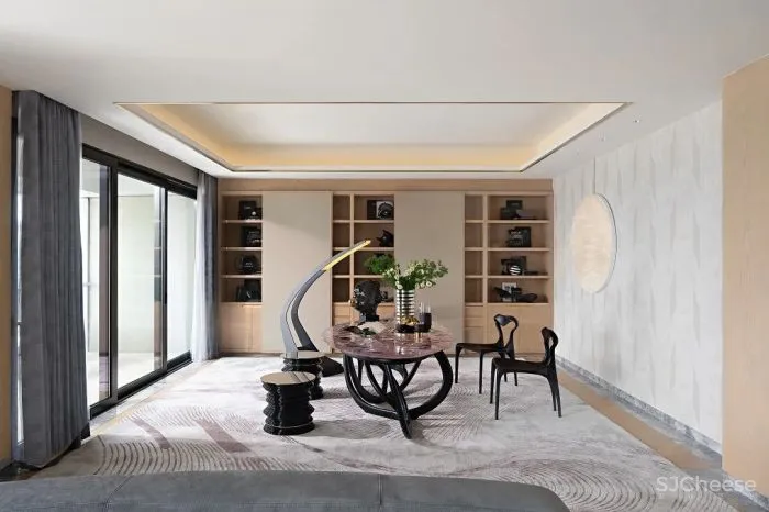 AN AURA设计|「出界 X 入格 」城市中心环幕公寓