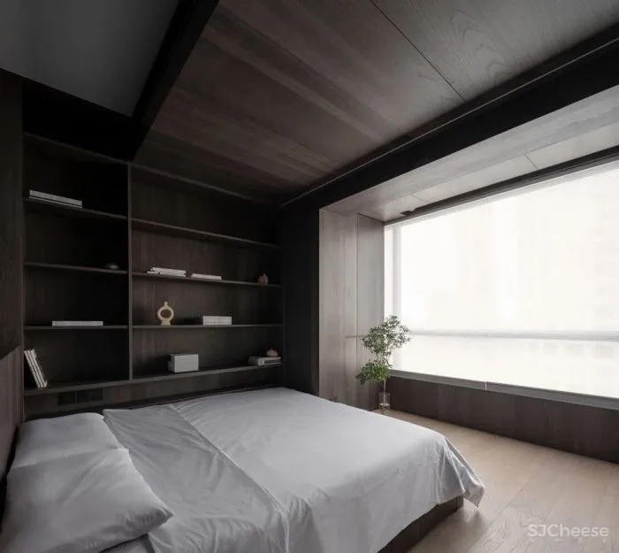新作 塑造幽暗静谧的沉浸式住宅 一间静室 一点设计