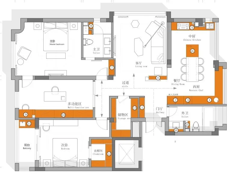 美女设计师爆改155㎡无敌窗景房，收纳满分，一室当N室，引起极度舒适