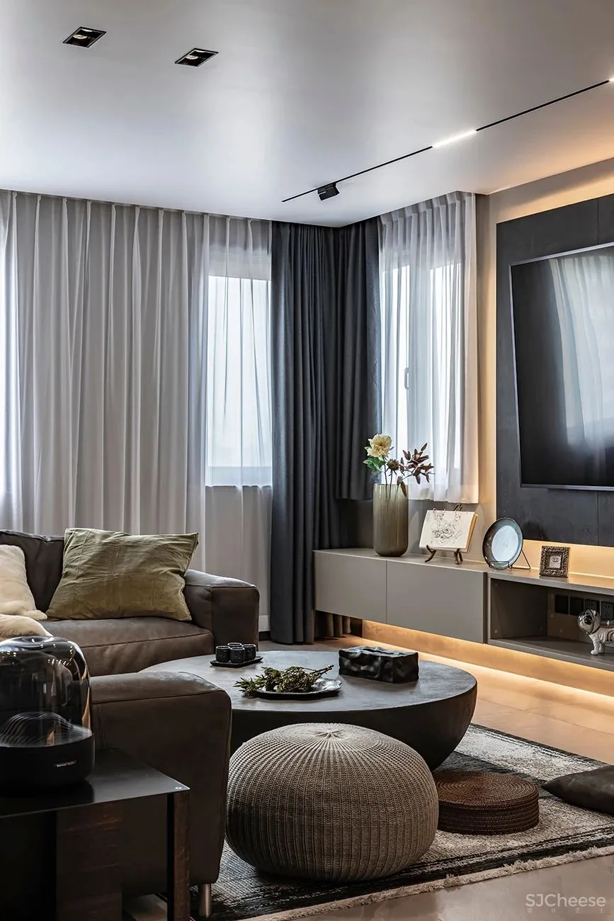 150㎡轻奢风,打造精致时尚的居所!