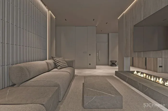 100㎡高级灰空间,极具设计感!