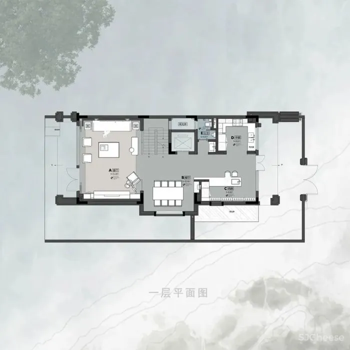 莫兰迪色调，诠释东方禅意 现代美学 YORO御融设计