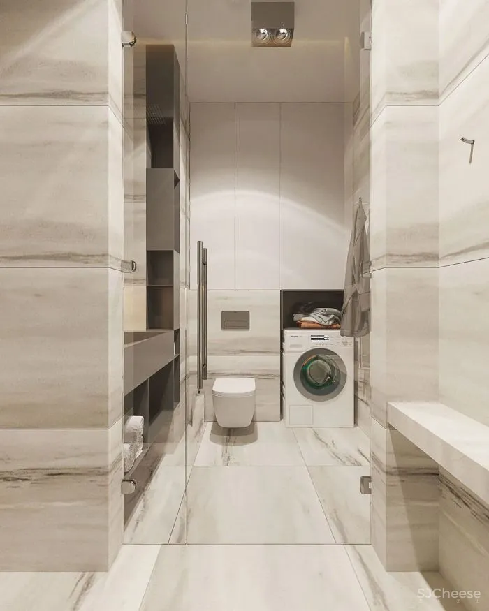 55㎡二居室,男性的雅致空间!